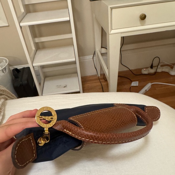 NWOT Longchamp Cosmetics Bag - Navy Blue - Picture 2 of 4